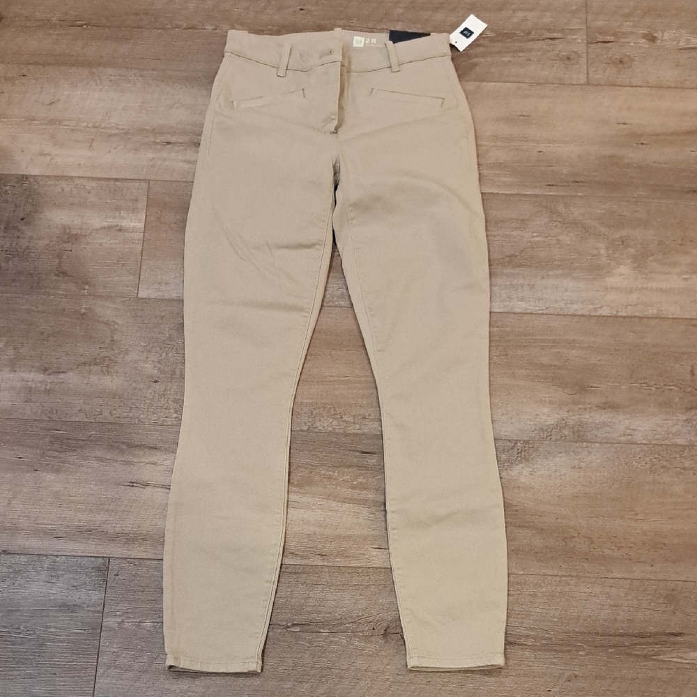 GAP Modern Stretch Tan Pants